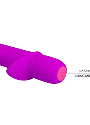Vibe Troy USB Silicona Purple silicone vibrator with ergonomic design and USB rechargeable feature