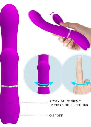 Vibe with Licking multi-sensory intimate vibrator with licking sensation and customizable settings