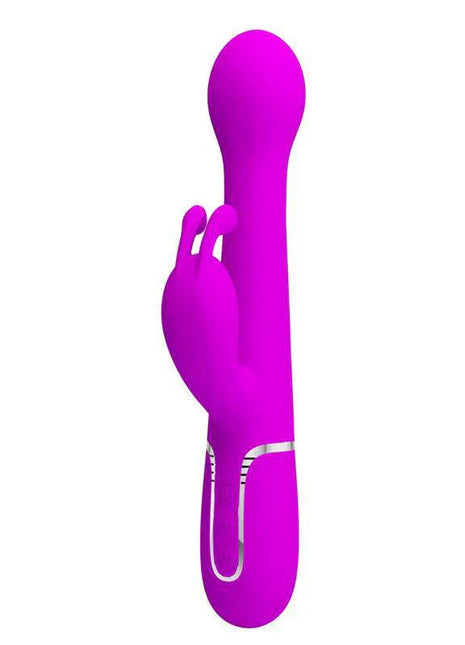 Vibe with Thrusting and Rotating Beads Dejon Pink