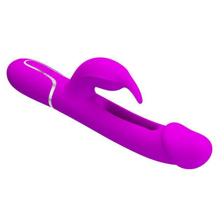 Vibe with Tongue Kampas Pink Dual-Motor