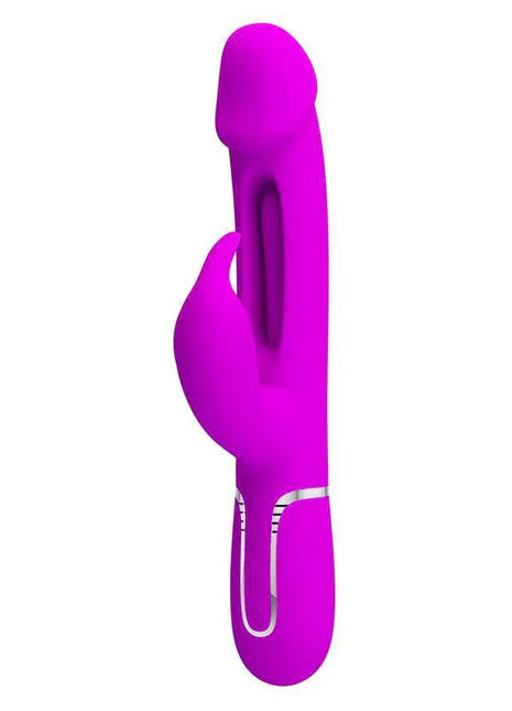 Vibe with Tongue Kampas Pink Dual-Motor
