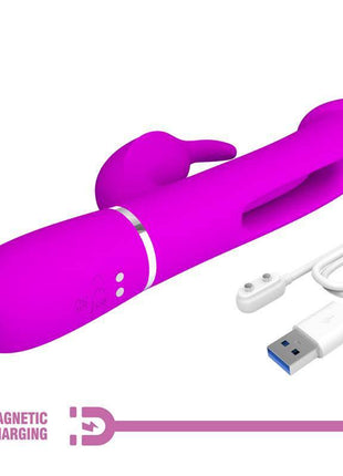 Vibe with Tongue Kampas Pink Dual-Motor