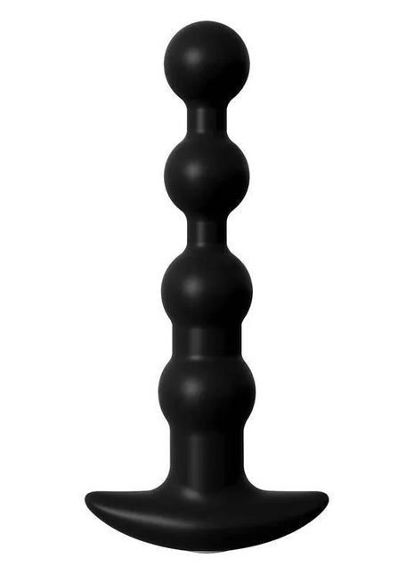 Vibrating Anal Beads Black