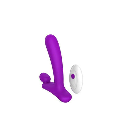 Vibrating Anal Plug with Remote Control USB Rechargeable