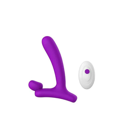 Vibrating Anal Plug with Remote Control USB Rechargeable