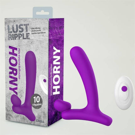 Vibrating Anal Plug with Remote Control USB Rechargeable