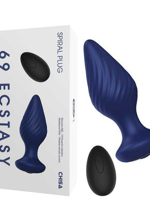 Vibrating Anal Plug with Remote Control