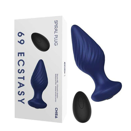 Vibrating Anal Plug with Remote Control