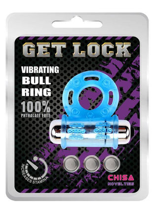 Vibrating Bull Ring-Blue