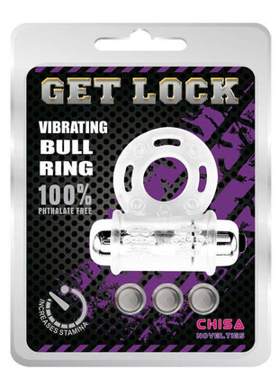 Vibrating Bull Ring-Clear