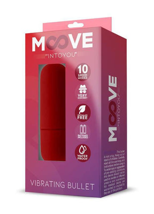 Vibrating Bullet 10 Functions Red