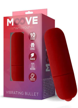 Vibrating Bullet 10 Functions Red