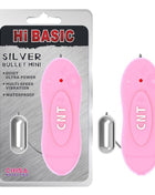 Vibrating Bullet 4.1 x 1 cm Pink
