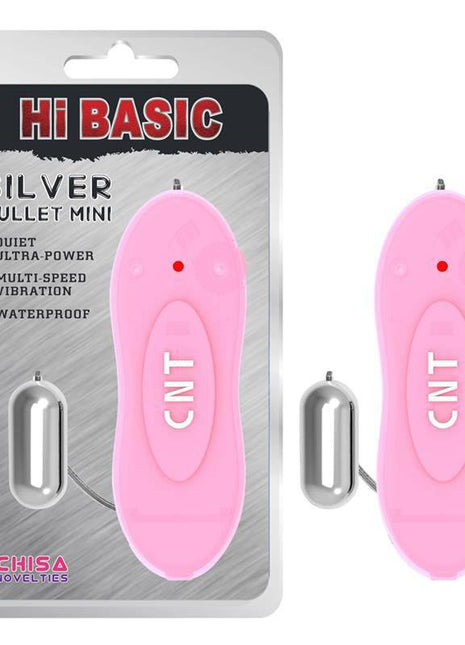 Vibrating Bullet 4.1 x 1 cm Pink