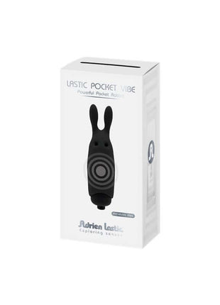 Vibrating Bullet Lastic Pocket Black