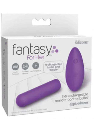 Compact USB rechargeable vibrating bullet with remote control