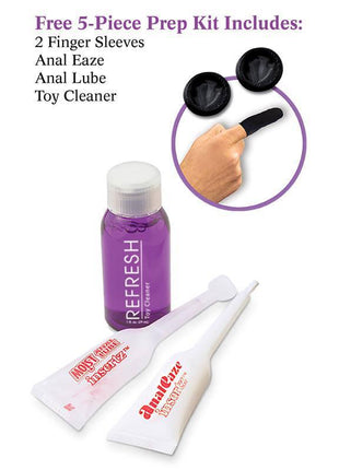 Vibrating Butt Plug Black