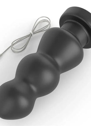 Vibrating Butt Plug King Sized 7.8 Black