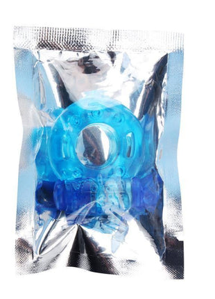 Vibrating Cock Ring 1.8 cm Blue