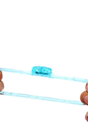 Vibrating Cock Ring 1.8 cm Blue