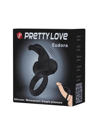 Vibrating Cock Ring Eudora Black