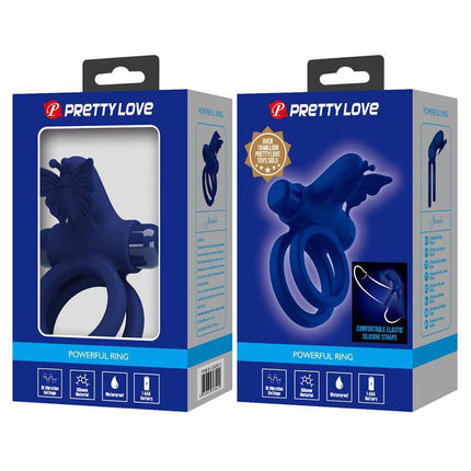Vibrating Double Penis Ring