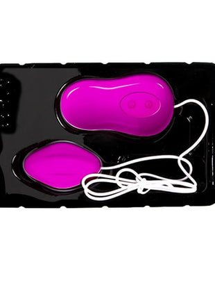 Vibrating Egg Avery Pink and White