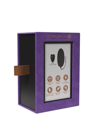 Vibrating Egg with Remote Control Ocean Breeze 2.0 Purple