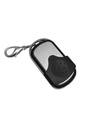 Black vibrating egg with remote control for intimate pleasure