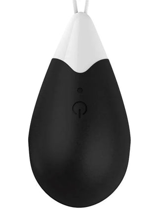 Vibrating Egg Remote Control USB Silicone Black