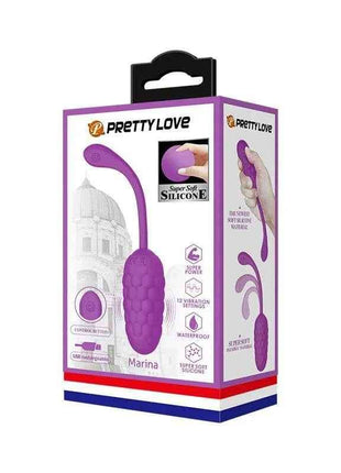 Vibrating Egg USB Silicone Marina - Secretsextoys.store