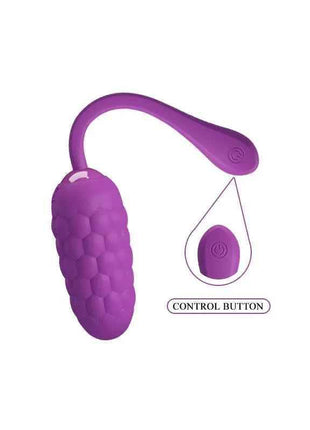 Vibrating Egg USB Silicone Marina in white with ergonomic design and USB charging port on a clean background