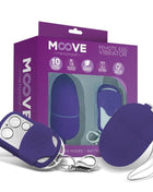 Vibrating Egg with Remote Control Mini Purple