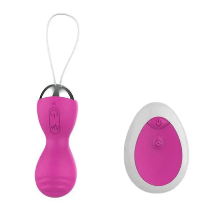 Vibrating Egg with Remote Control Pink