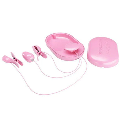 Vibrating Egg with Shock Nipple Clamps Kit