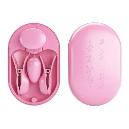 Vibrating Egg with Shock Nipple Clamps Kit