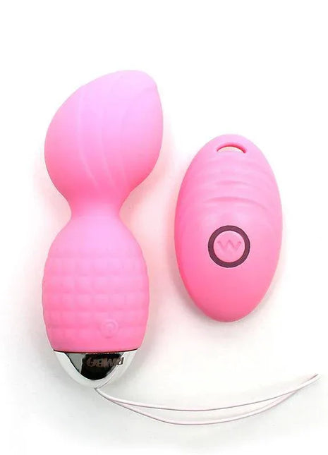 Vibrating Kegel Balls with Remote Control Athens Pink