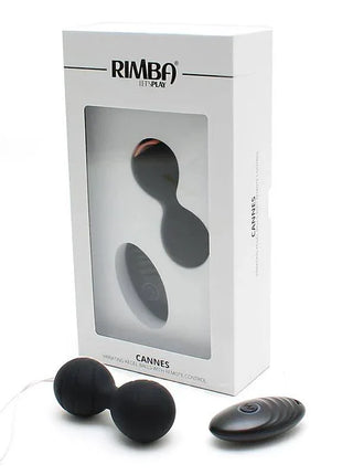 Vibrating Kegel Balls with Remote Control Cannes Black