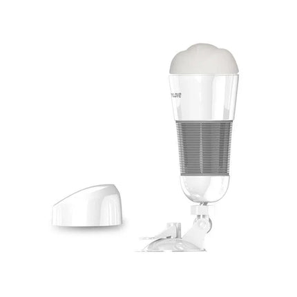 Vibrating Masturbator Hedy White Vagina