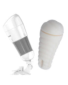 Vibrating Masturbator Hedy White Vagina