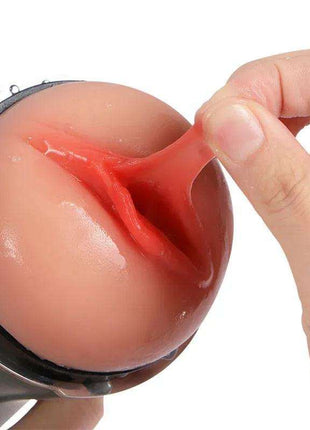 Compact vibrating USB masturbator tiny man for ultimate pleasure
