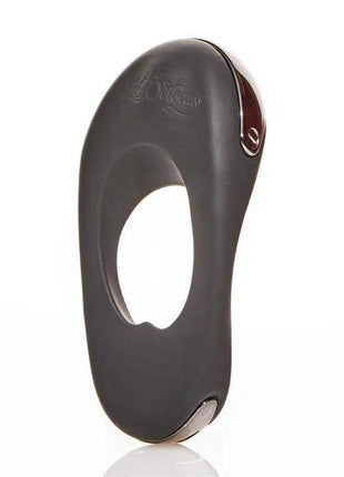 Black Atom Plus vibrating penis ring with perianal stimulator