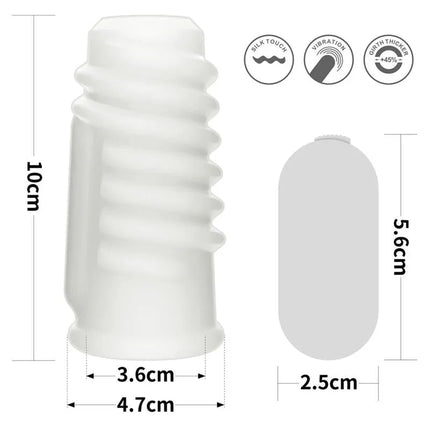 Vibrating Penis Sleeve Spiral Knights