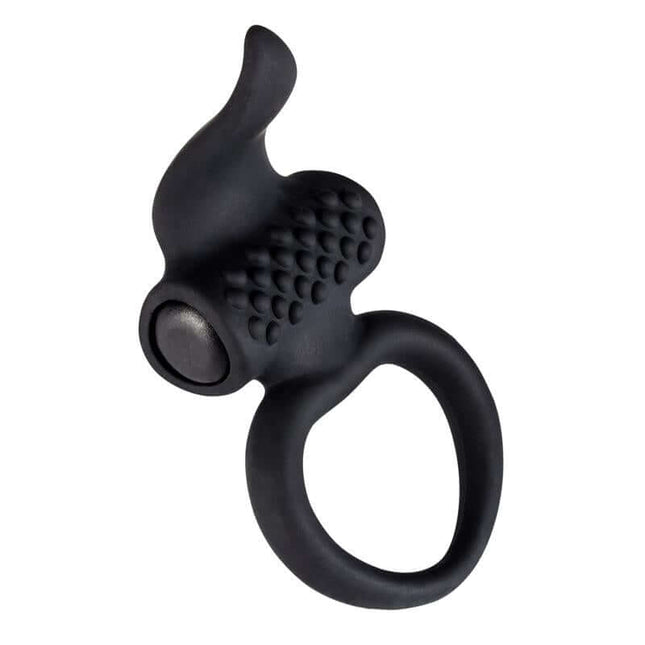 Vibrating Ring Lingus silicone cock ring with dual stimulators for couples pleasure