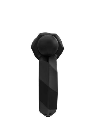 Vibrating Ring Maximus Vibe 55 sleek black silicone couples pleasure ring with vibration features