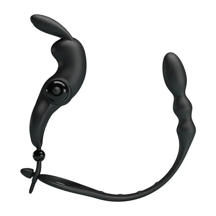 Vibrating Ring with Butt Plug