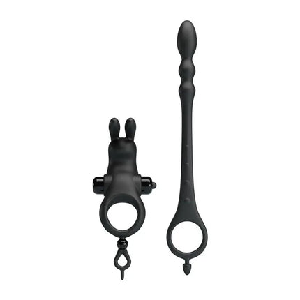 Vibrating Ring with Butt Plug