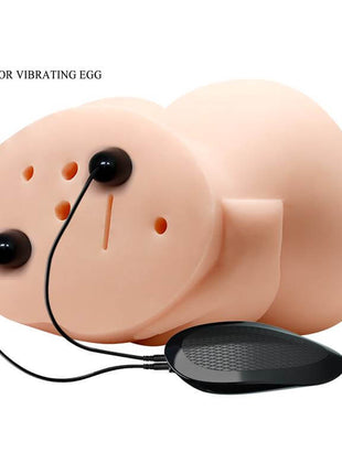 Vibrating Vagina and Ass Masturbator