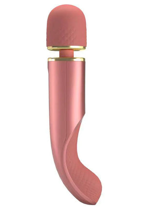 Vibrating Wand USB Silicone Pink
