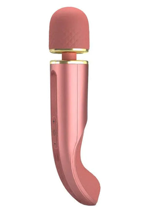 Vibrating Wand USB Silicone Pink